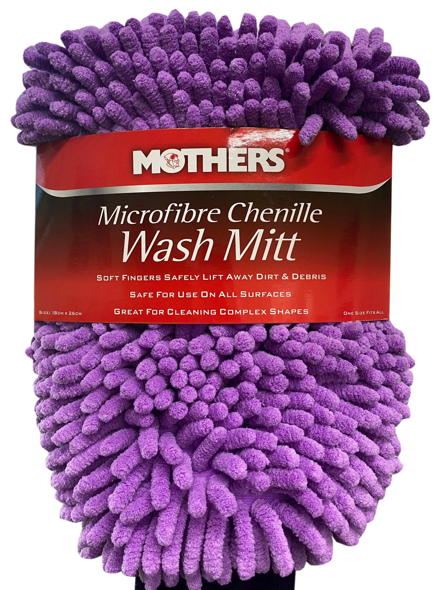 Mothers Microfibre Chenille Wash Mitt 6720120