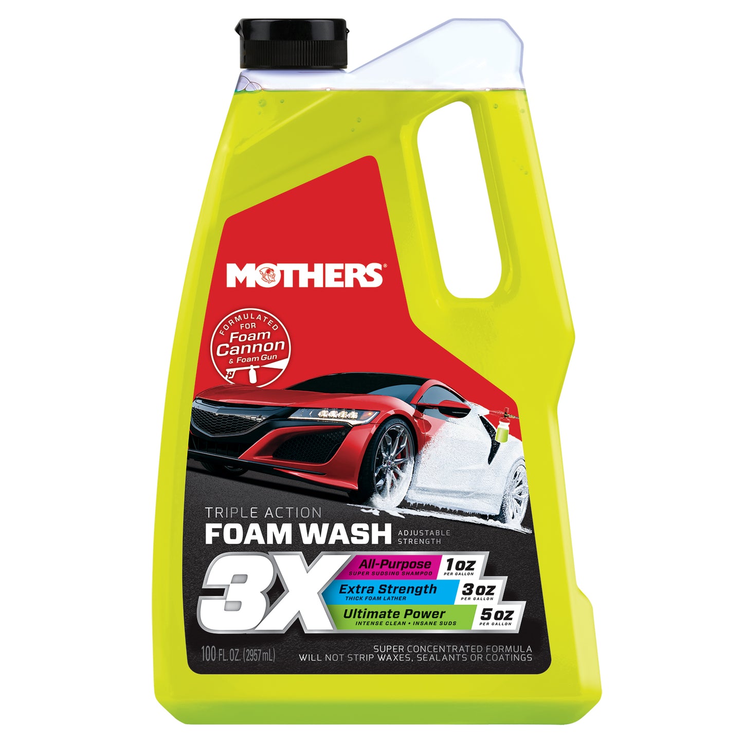 3X Triple Action Foam Wash 2.95L 05610
