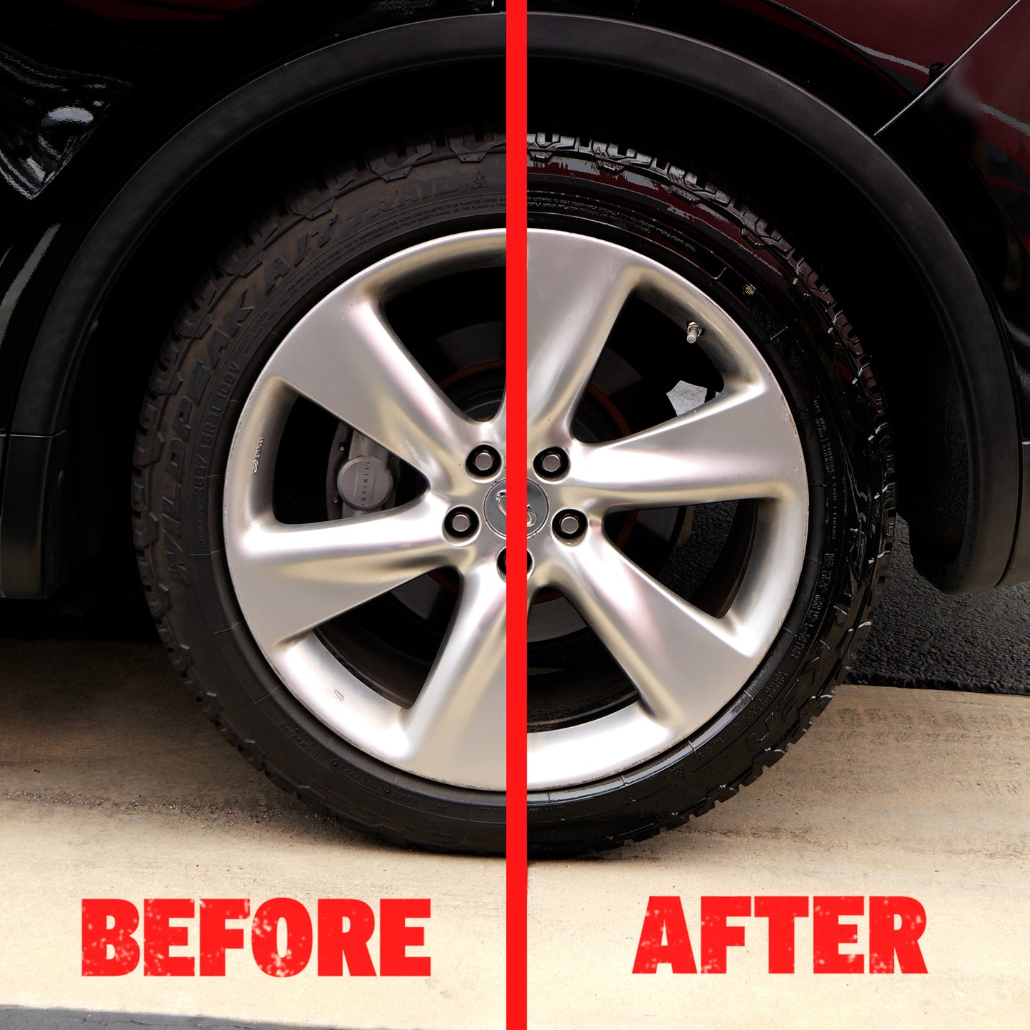 Naturally Black Tire Shine 710ml 46924