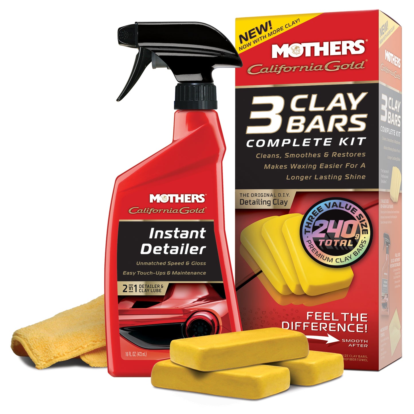 Cali. Gold Clay Bar System 07240