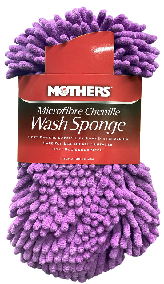 Mothers Microfibre Chenille Wash Sponge 6720100