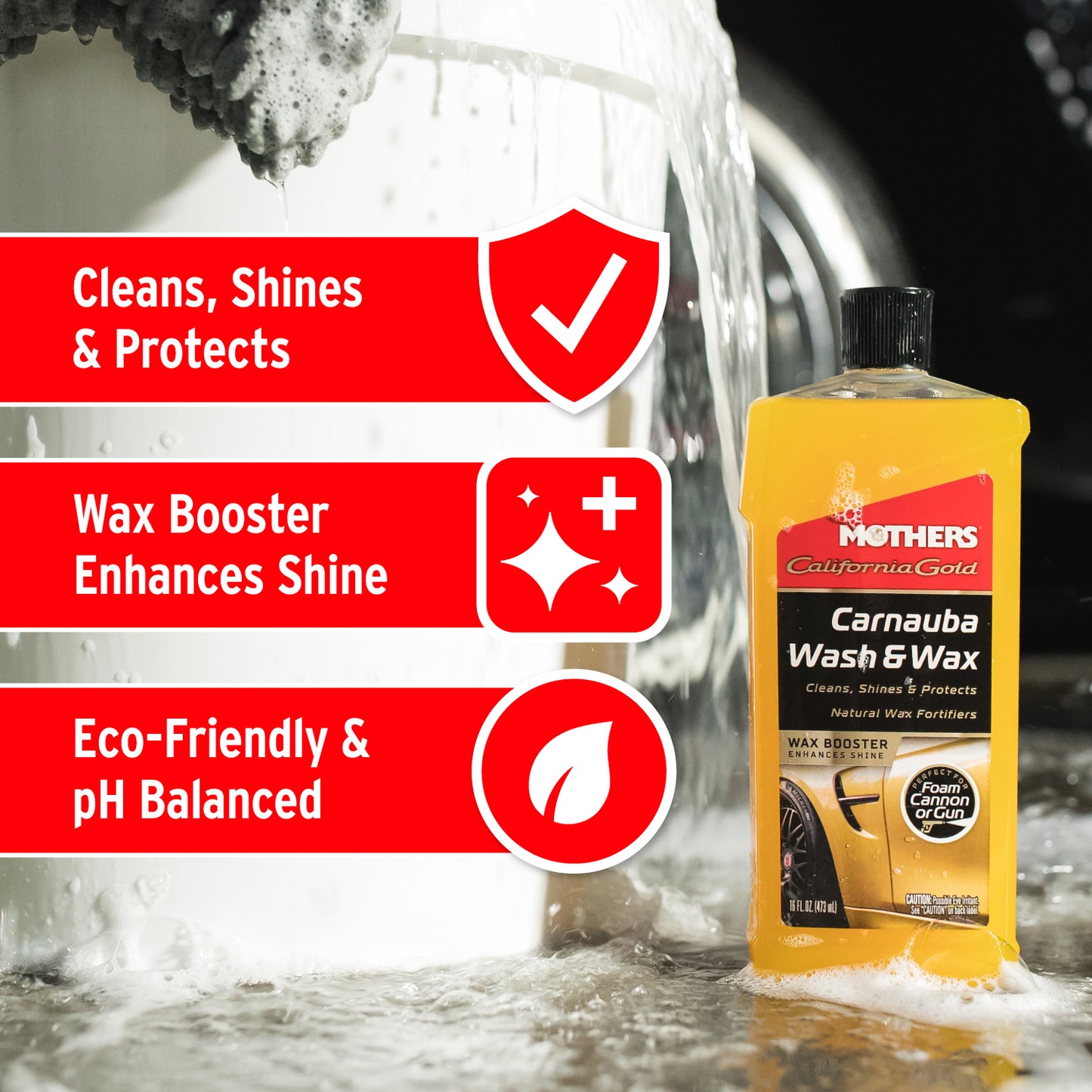 Carnauba Wash & Wax 473ml 05676
