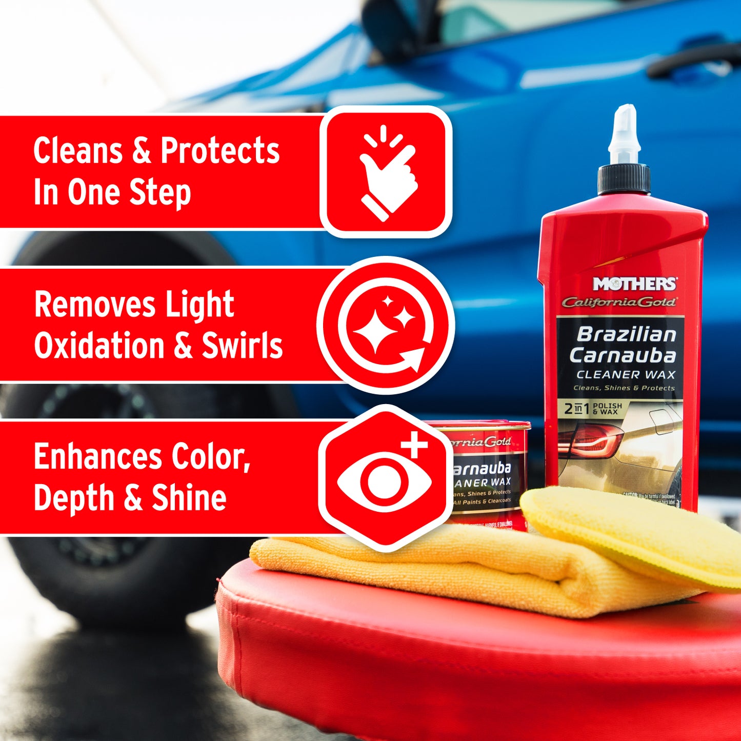 Carnauba Cleaner Wax Liq.473ml 05701