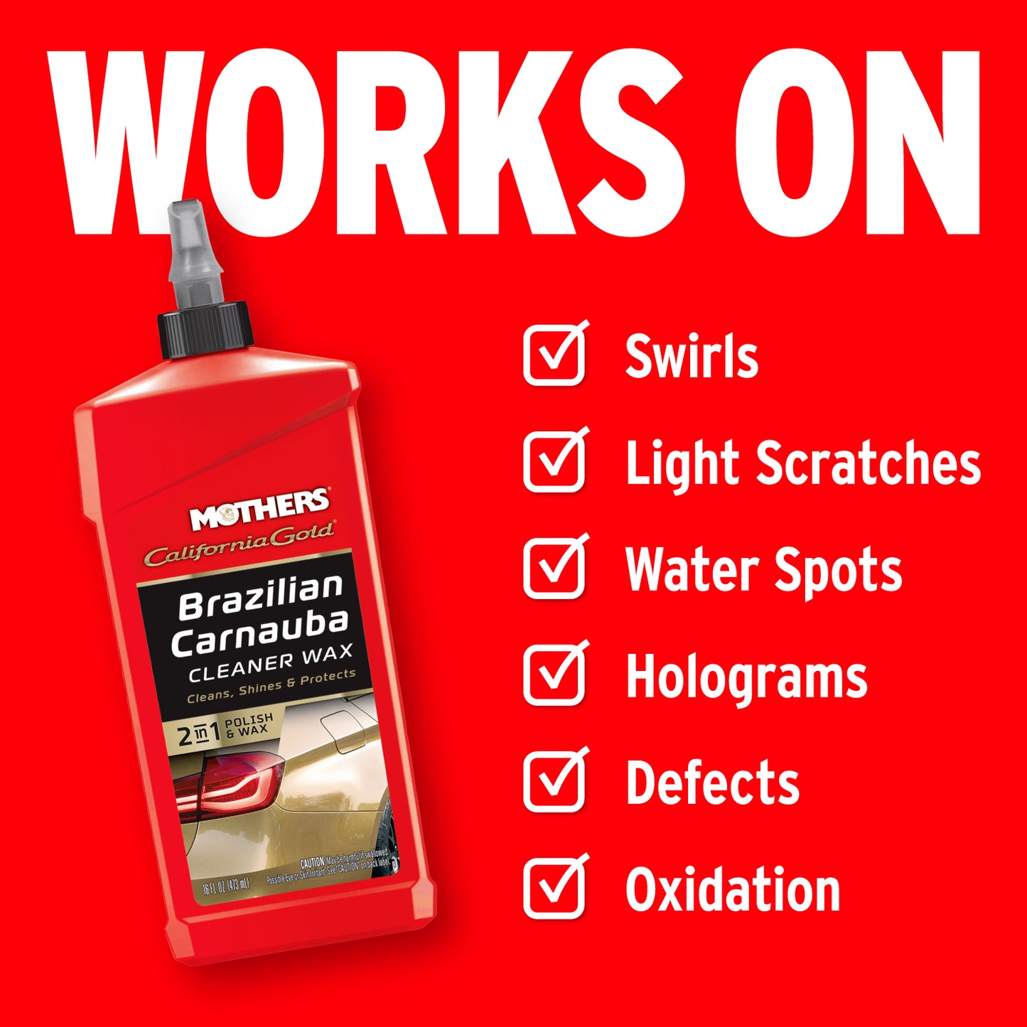Carnauba Cleaner Wax Liq.473ml 05701