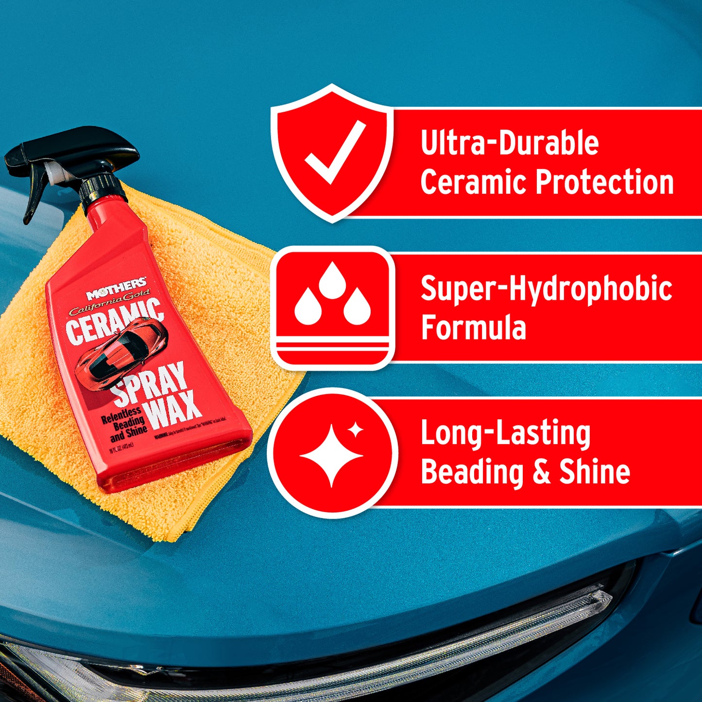 California Gold Ceramic Spray Wax 05766