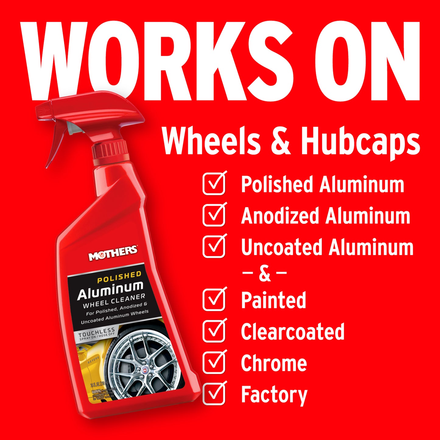Polished Aluminium Wheel Cleaner 710ml 06024