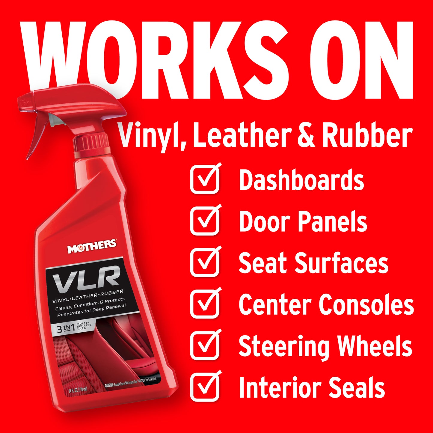 VLR Vinyl Leather Rubber 710ml 06524