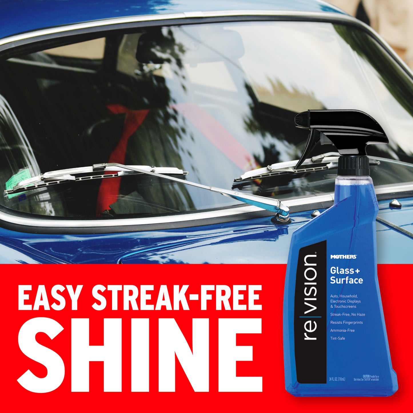 REVISION Glass & Surface Cleaner 710ml 06624