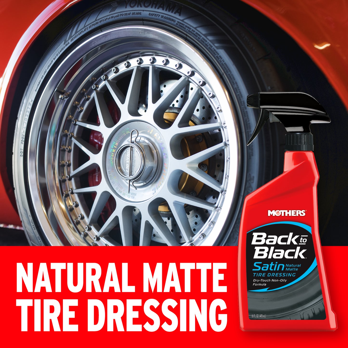 Back-To-Black Satin Tire Dressing 06816