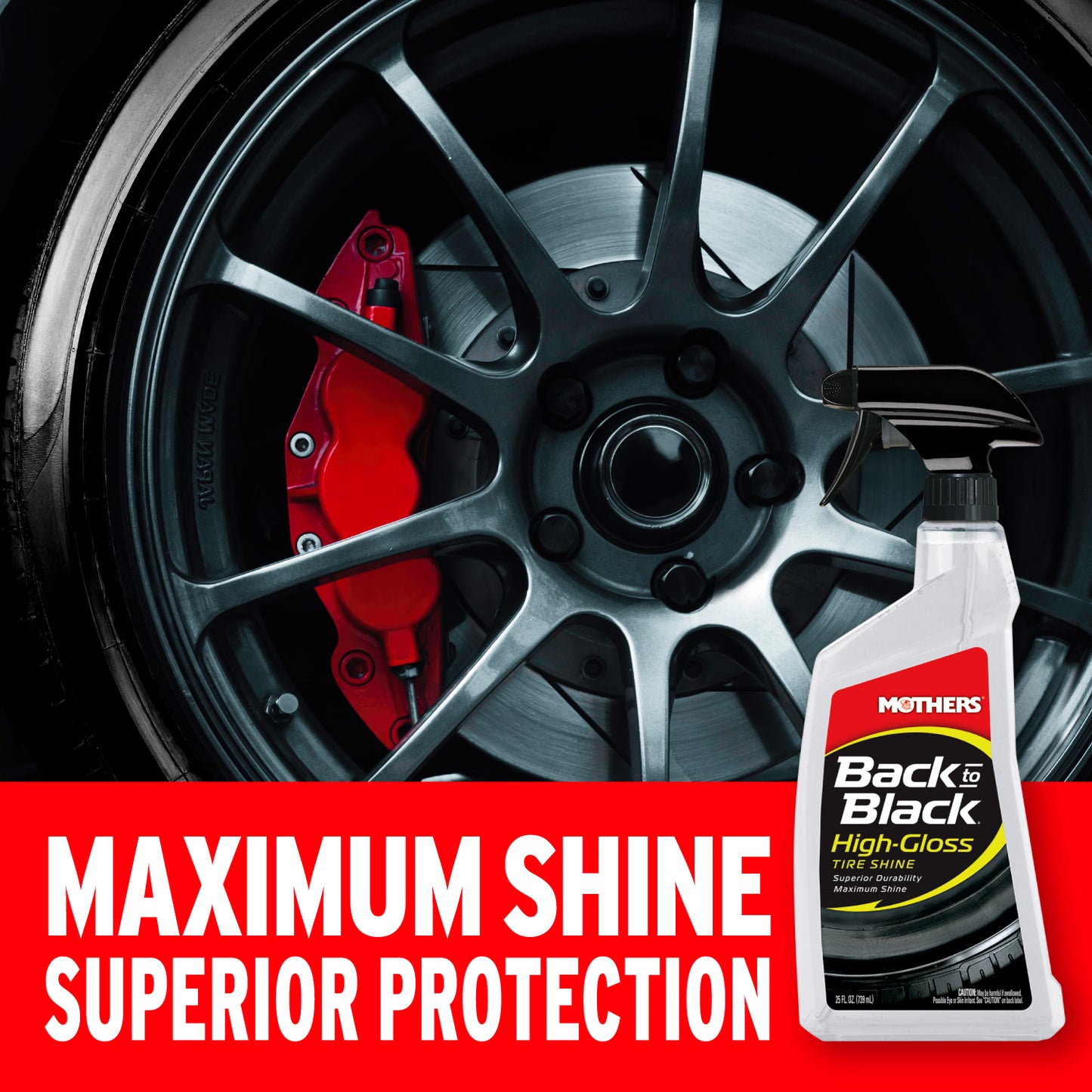 Naturally Black Tire Shine 710ml 46924