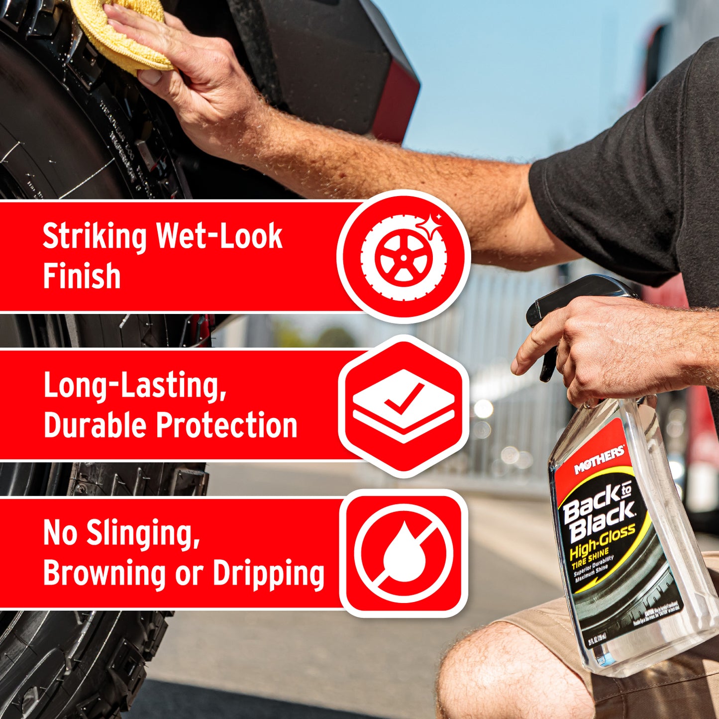 Naturally Black Tire Shine 710ml 46924