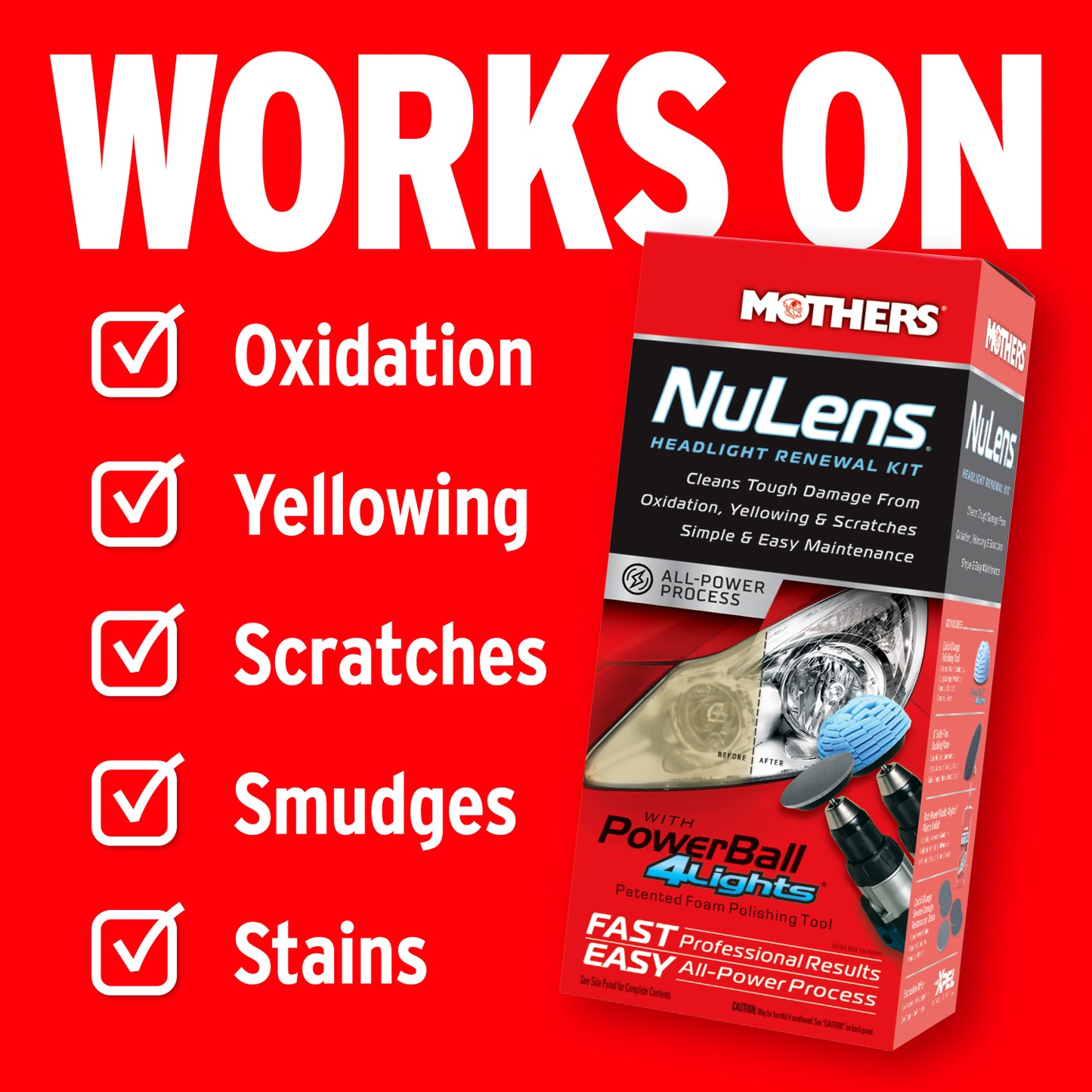 Nulens Headlight Renewal Kit 07251