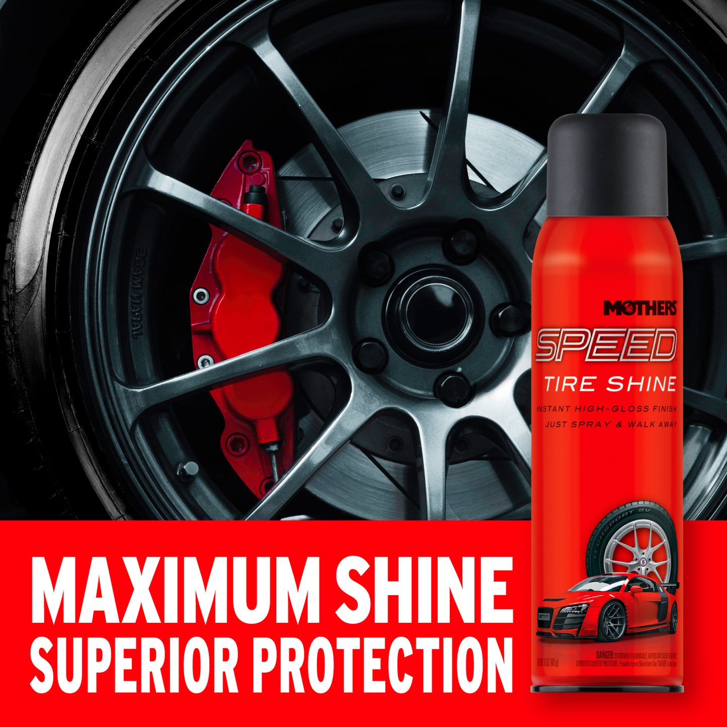 Speed Tire Shine 15oz Aerosol 46915