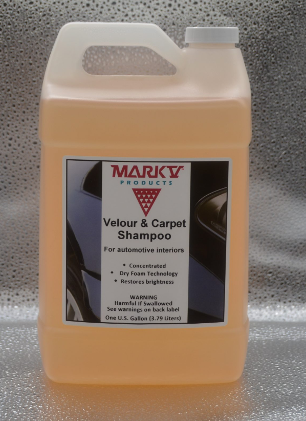 VELOUR & CARPET SHAMPOO 1-GAL mv15-314